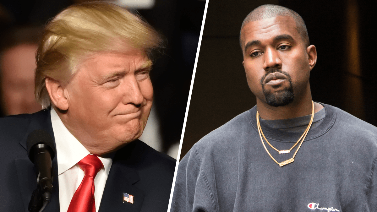 critican a Donald Trump por cenar en Mar-A-Lago con Kanye West