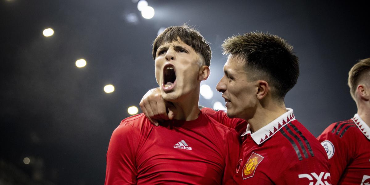 "El parón es un peligro para Garnacho"