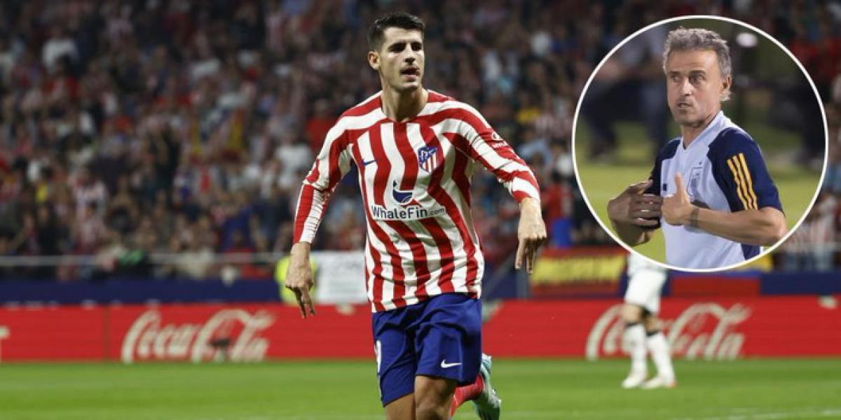 "¿Luis Enrique al Atlético? Álvaro Morata da su opinión