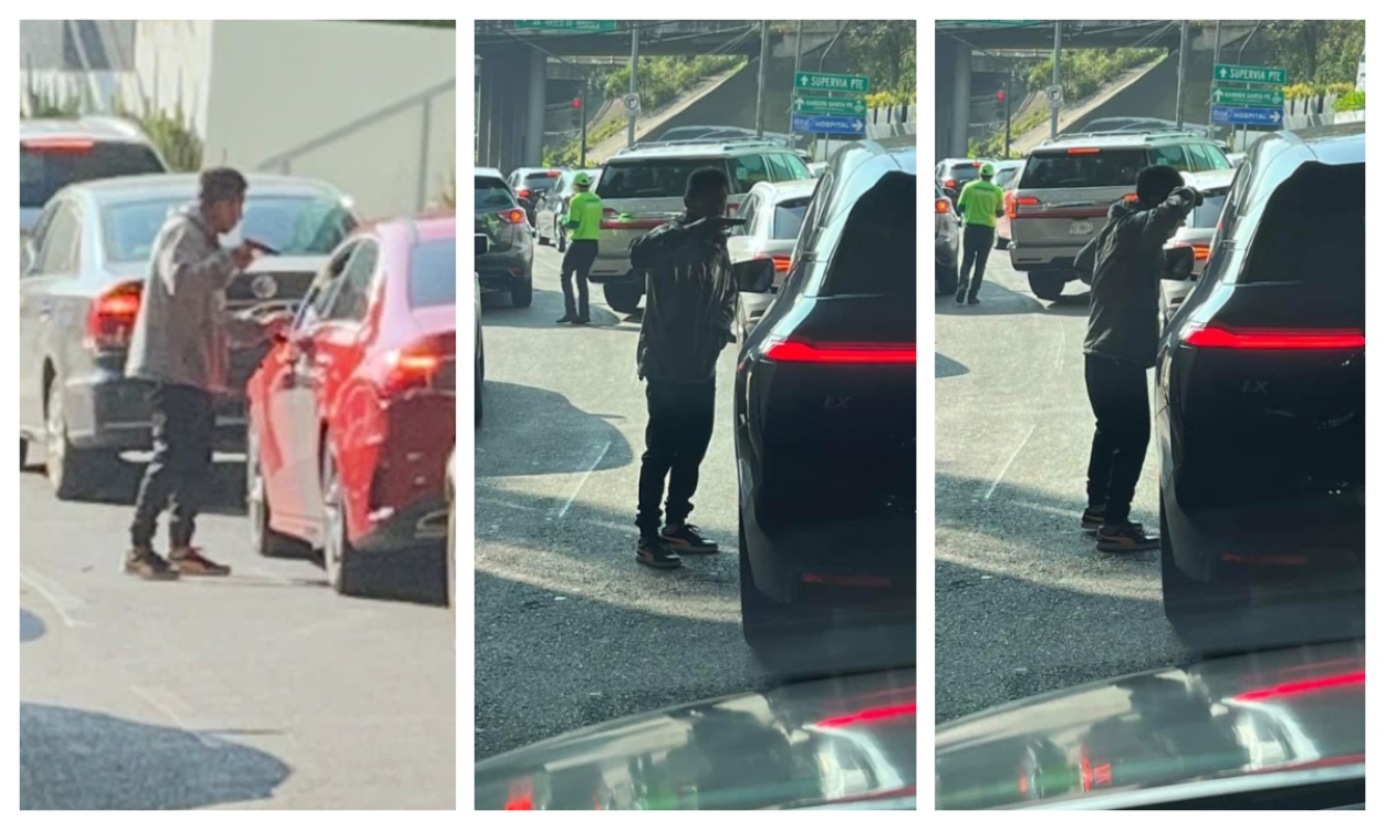 ¡Cuidado! A plena luz del día y a punta de pistola asaltan a automovilistas en Santa Fe