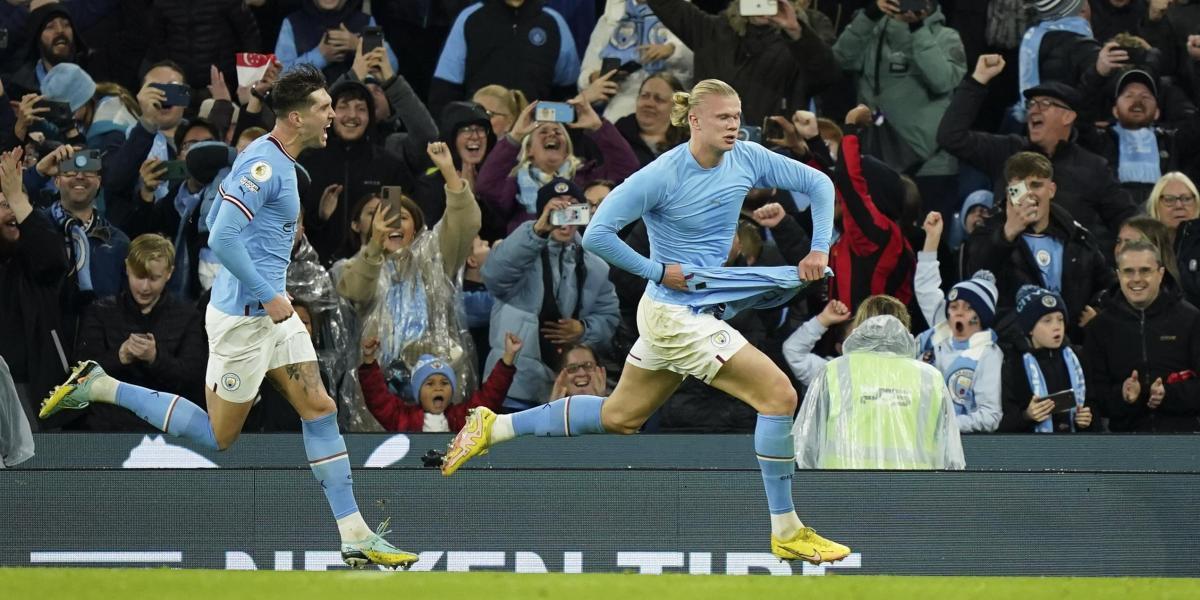 ¡Por eso se fichó a Haaland! Da un triunfo de campeón al City frente al Fulham en el 95'