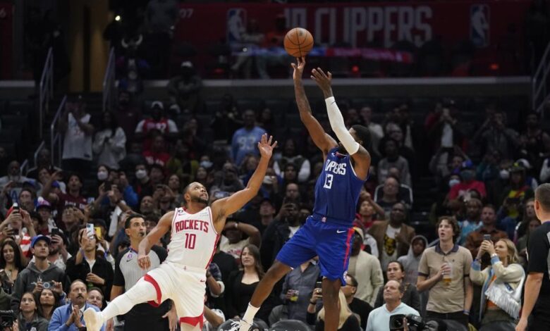 ¡Qué jugón! Los dos canastones de Paul George que han dado la victoria a L.A.