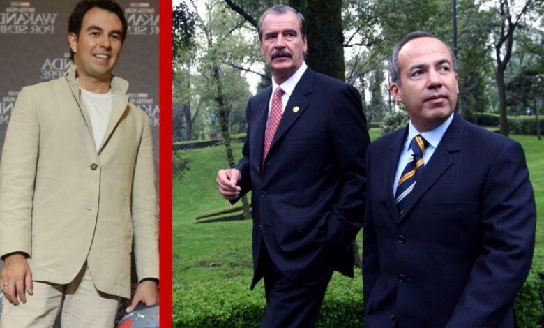 '¡Sin miedo!' llama Calderón a culminar marcha pro INE en el Zócalo; Fox invita a Checo Pérez