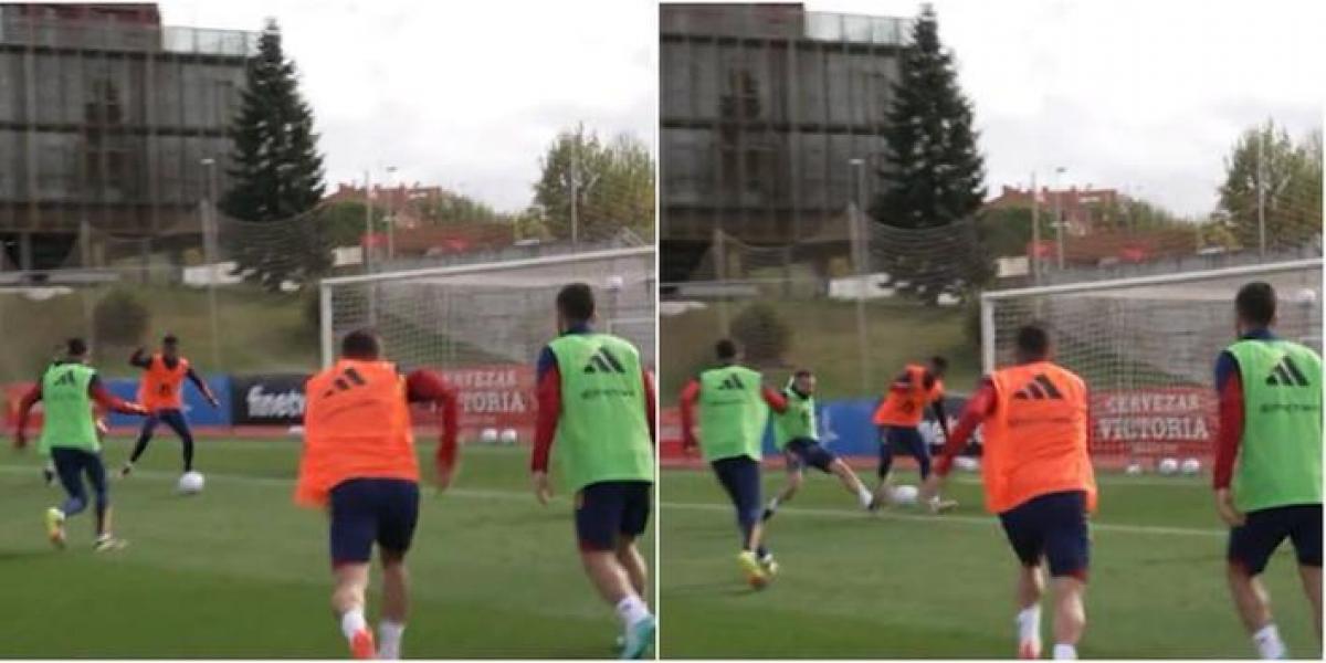 ¿Y si...? Ansu Fati ilusiona con este golazo de tacón