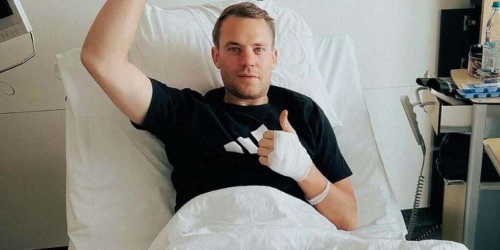 ¡Neuer, baja toda la temporada por un accidente de esquí!