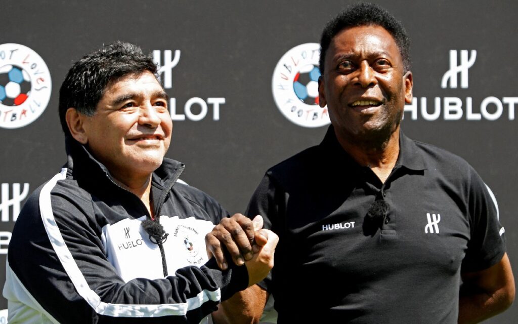 ¿Pelé o Maradona? El pase de 'cabecitas' más épico del futbol | Video