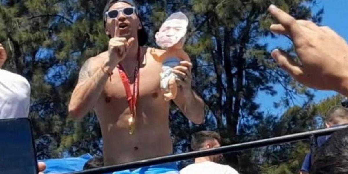 'Dibu' Martínez, sobre Tchouameni: "Se cagó todo"