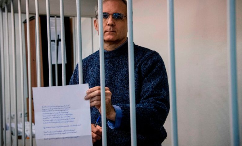 Paul Whelan, el exmarine encarcelado en Rusia, dice estar decepcionado con el Gobierno de Biden