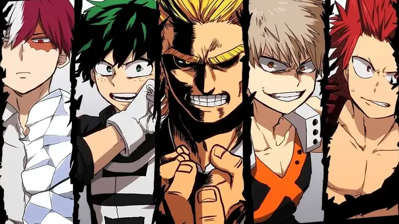 mi héroe academia serie de anime mi héroe academia serie de anime