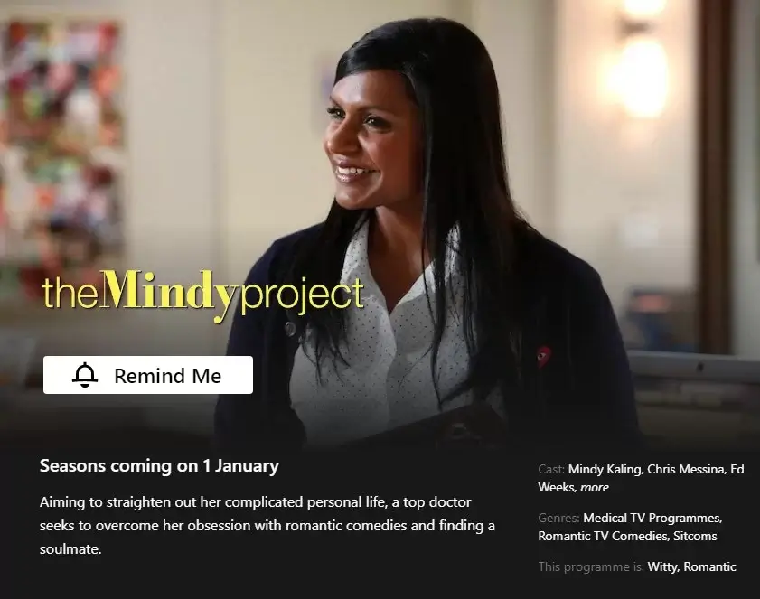fecha de lanzamiento de netflix para el proyecto mindy fecha de lanzamiento de netflix para el proyecto mindy