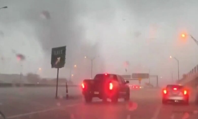 Confirman 5 tornados en el norte de Texas