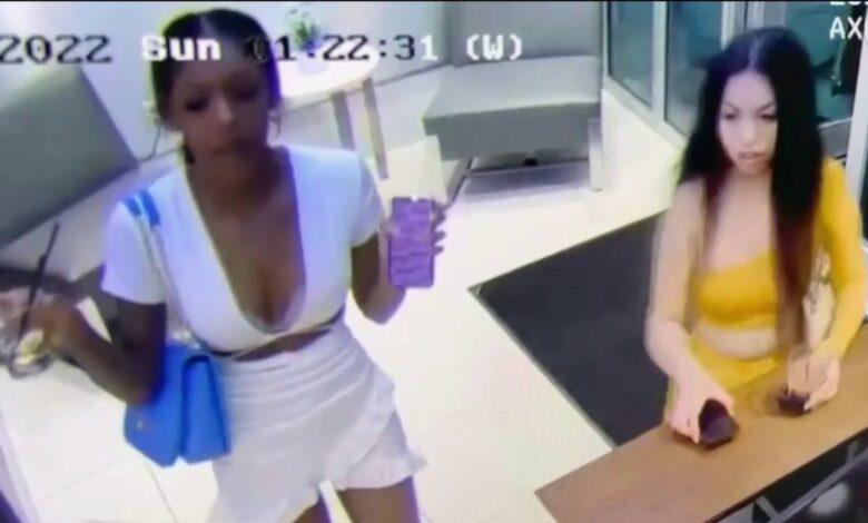 Buscan a 2 mujeres sospechosas de robarle el Rolex y la tarjeta de crédito a un hombre