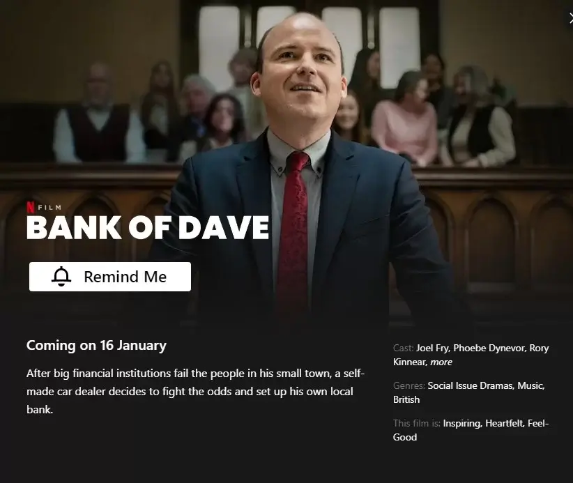 fecha de lanzamiento de bank of dave netflix fecha de lanzamiento de bank of dave netflix