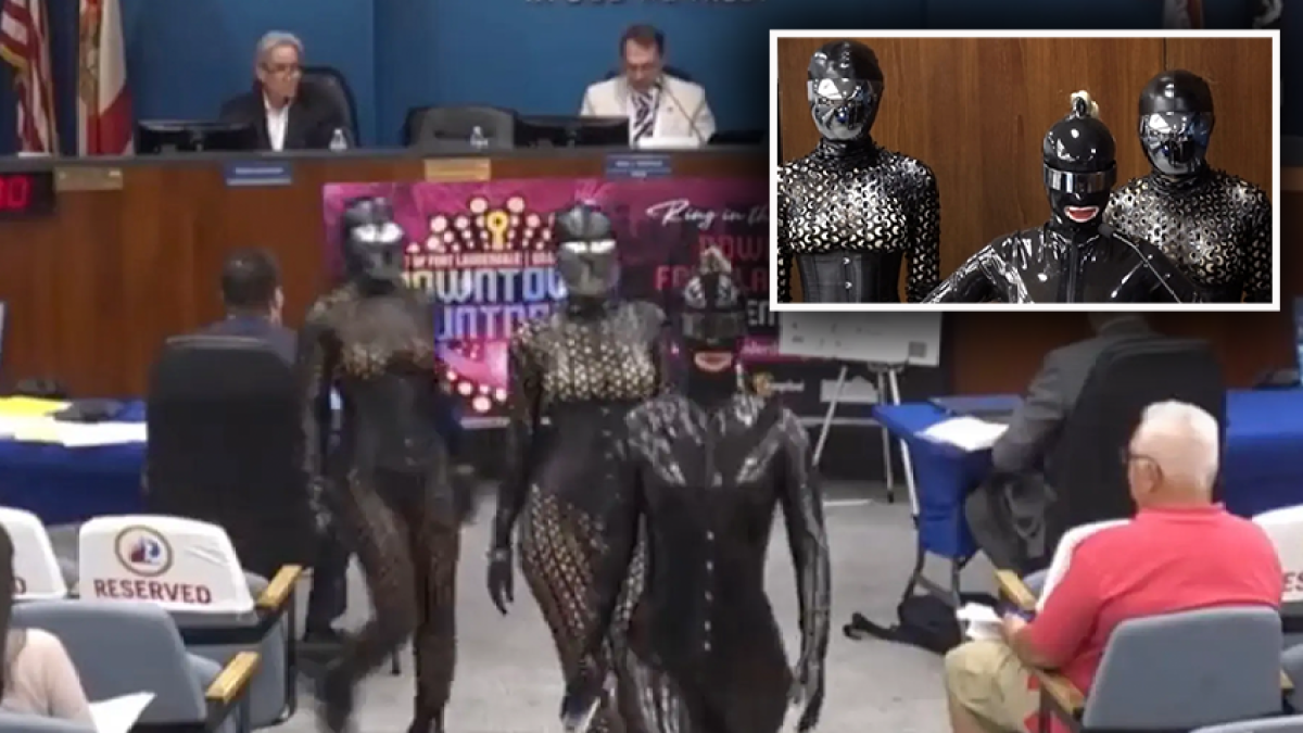 esto fue lo que pidió un grupo dominatrix en plena junta pública en Florida