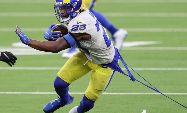 Baker Mayfield y Cam Akers lideran la paliza de Rams 51-14 sobre los Broncos