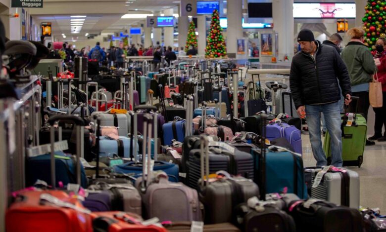 miles de vuelos cancelados este miércoles, muchos de Southwest