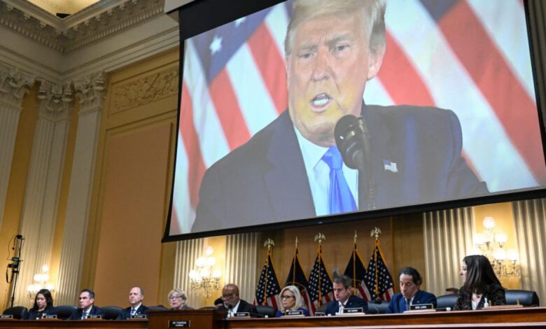 Comité que investiga ataque al Capitolio retira la citación para que Trump testifique