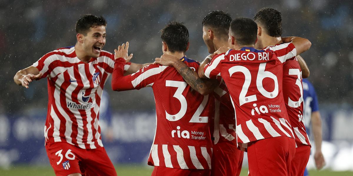 2-4: Los canteranos del Atlético salvan la cara al primer equipo ante la Ponferradina