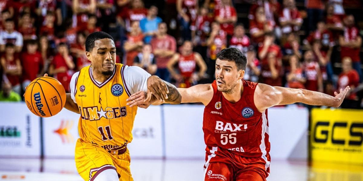 77-88: El BAXI Manresa acusa la presión final y cae ante el Limoges