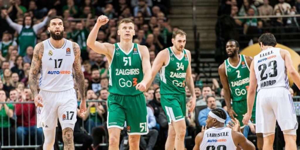 81-72: El Madrid no puede con un intenso Zalgiris
