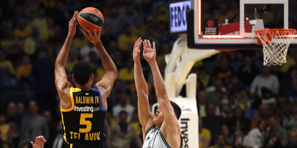 84-68: El Maccabi gana sin sufrir a un incosistente Valencia