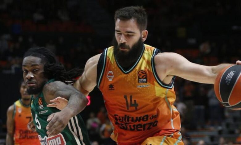 94-91: Un coral y concentrado Valencia aguanta a Bacon y tumba Panathinaikos