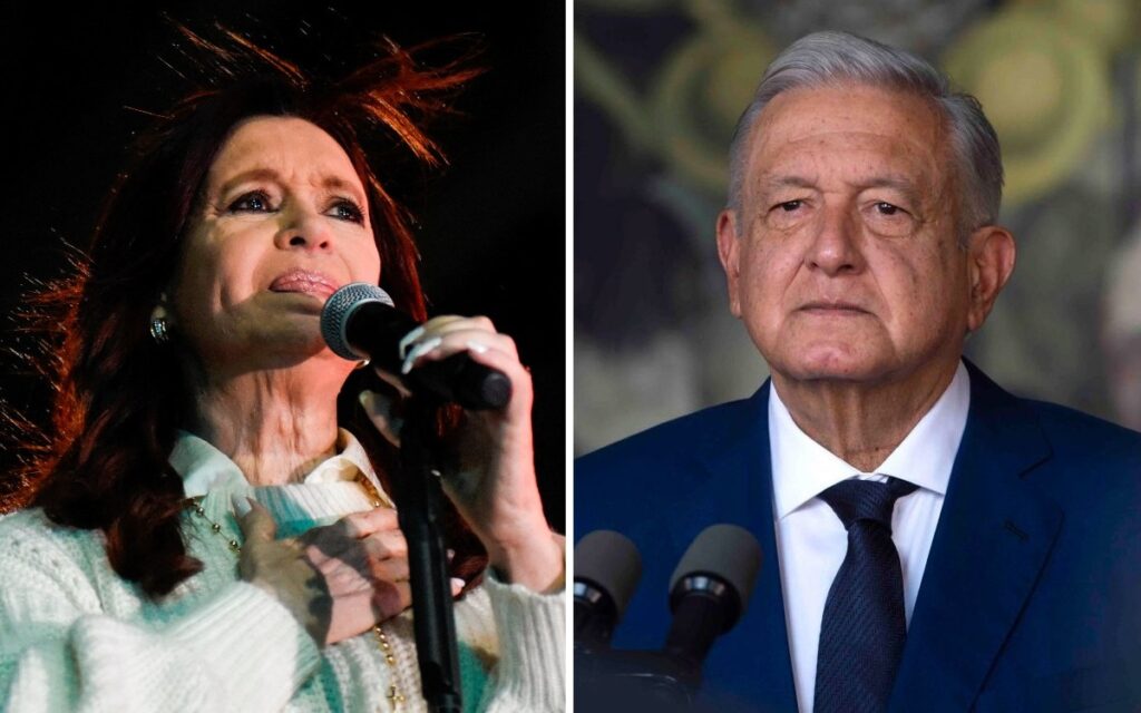 AMLO expresa solidaridad con Cristina Fernández; 'es víctima de una venganza política', afirma