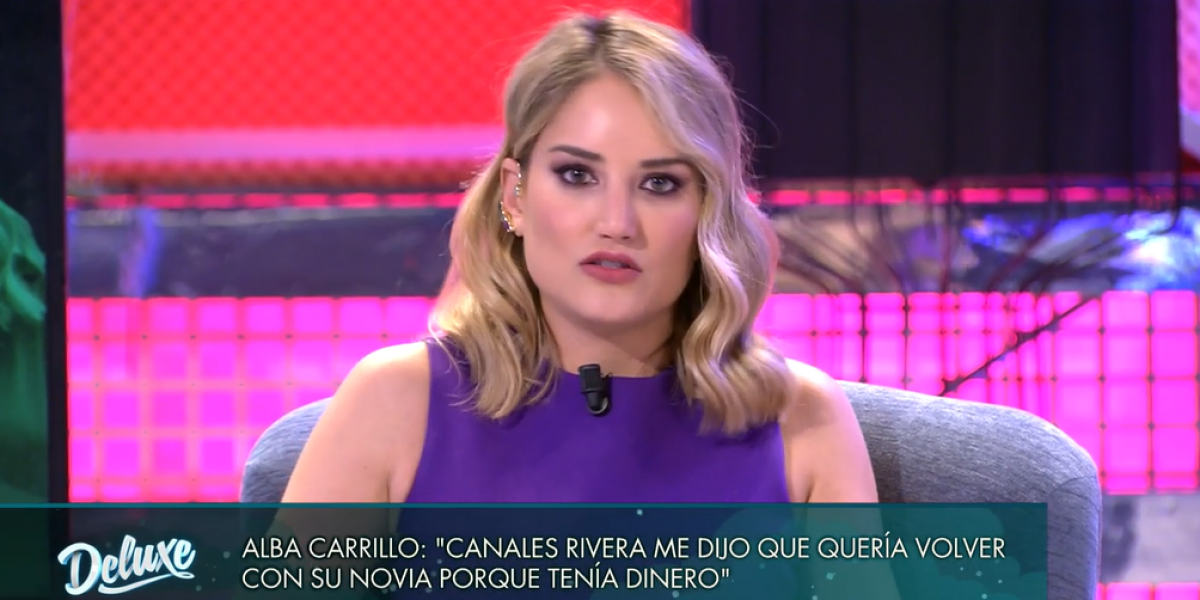 Alba Carrillo destapa en el 'Polideluxe' toda la verdad de su 'affaire' con Jorge Pérez