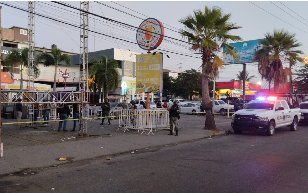 Amanece Acapulco con 8 ejecutados; 4 en un bar