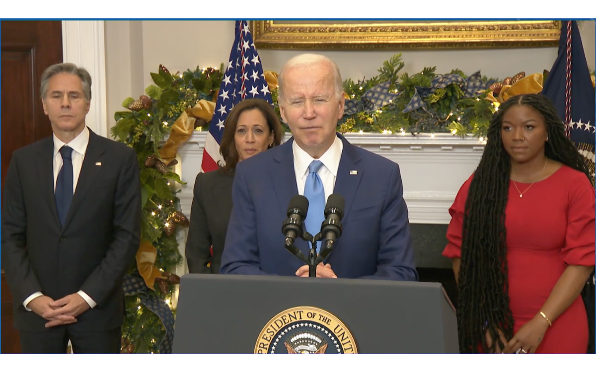 Así anunció Joe Biden la liberación de Brittney Griner | Video