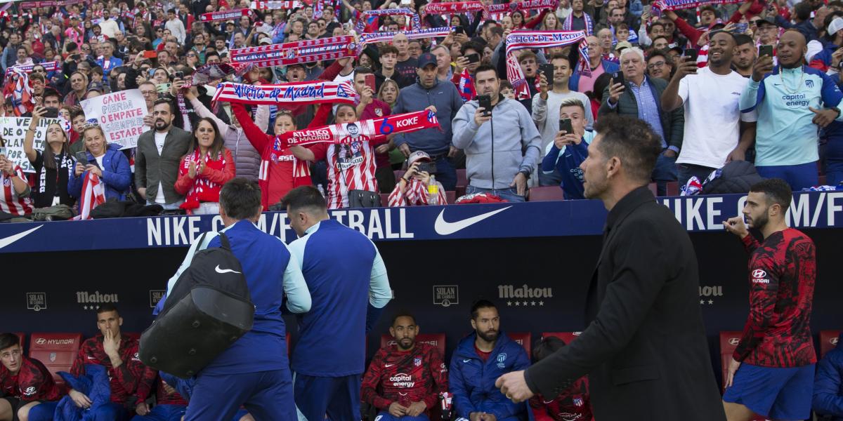 Atlético: De la huelga de animación a la fuerza de las cuatro patas