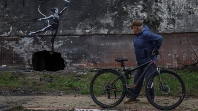 Banksy es ahora ciudadano honorario de Irpin, Ucrania