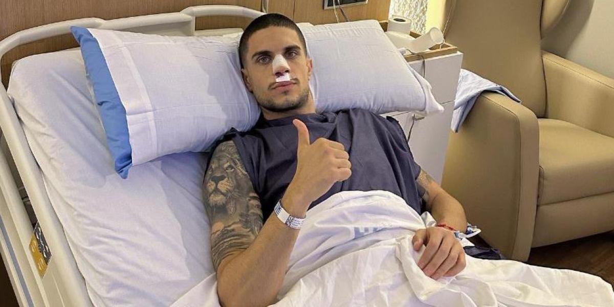 Bartra descansa en Barcelona tras ser operado de la nariz