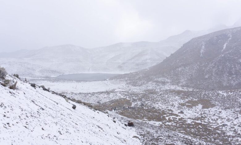 Caen primeras nevadas en el Nevado de Toluca y el Ajusco | Galería