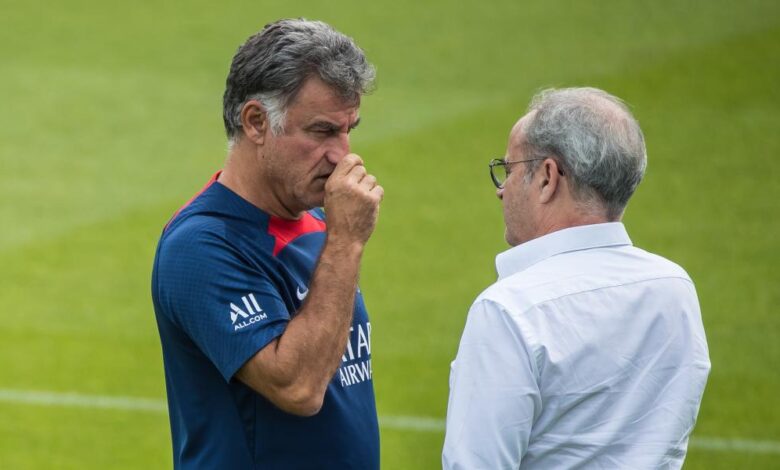 Christophe Galtier: “¿El mercado? No habrá ninguna llegada si no hay ninguna salida"