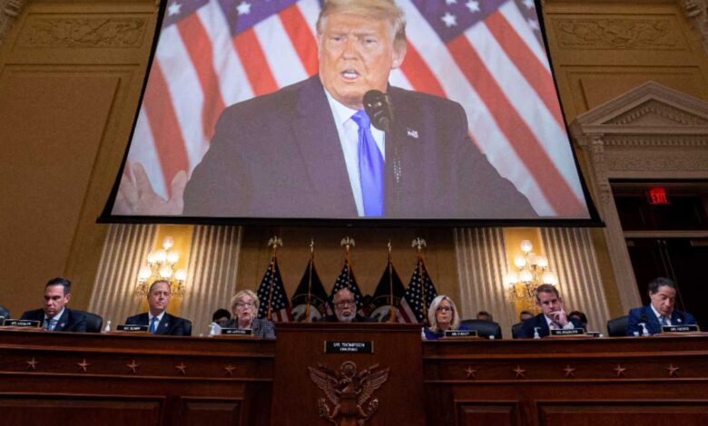 Comité del Congreso pide presentar cargos contra Donald Trump