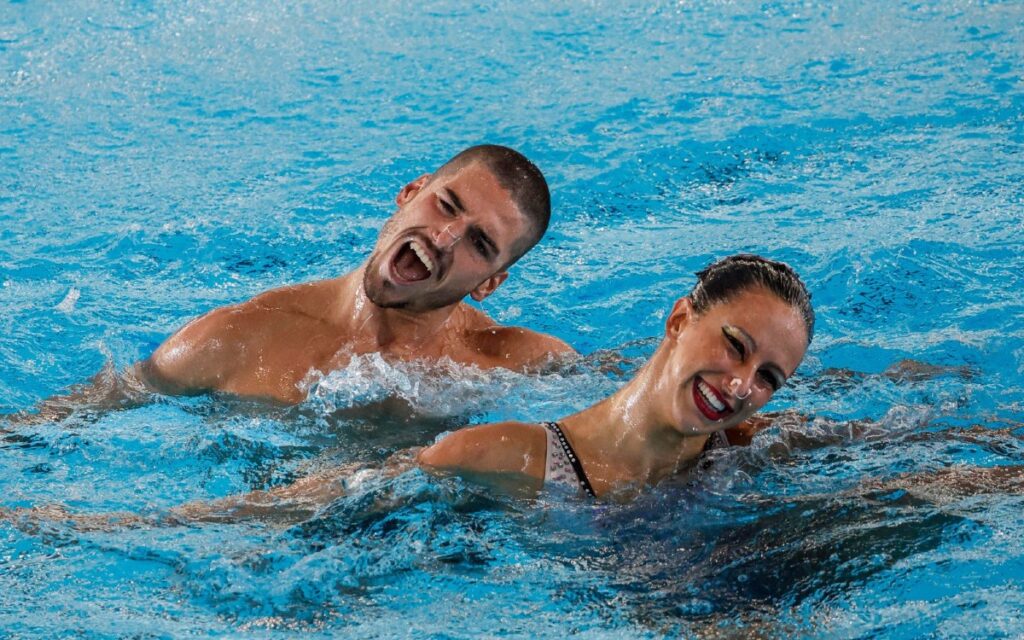 Competirán hombres en natación artística olímpica por primera vez en París 2024