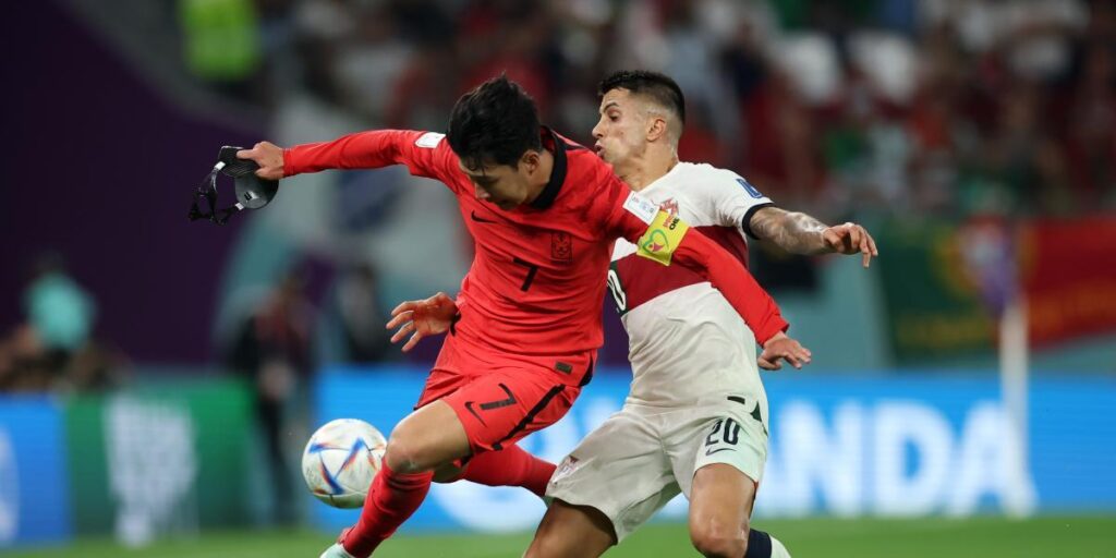 Corea del Sur-Portugal, en imágenes