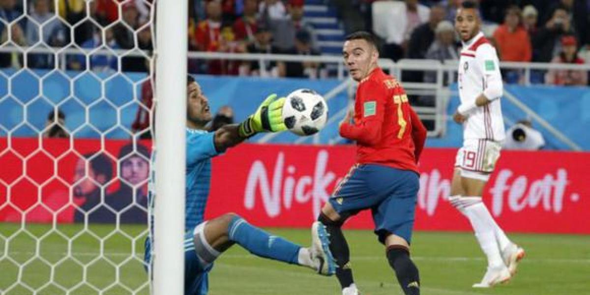 Cuando Aspas rescató a España ante Marruecos