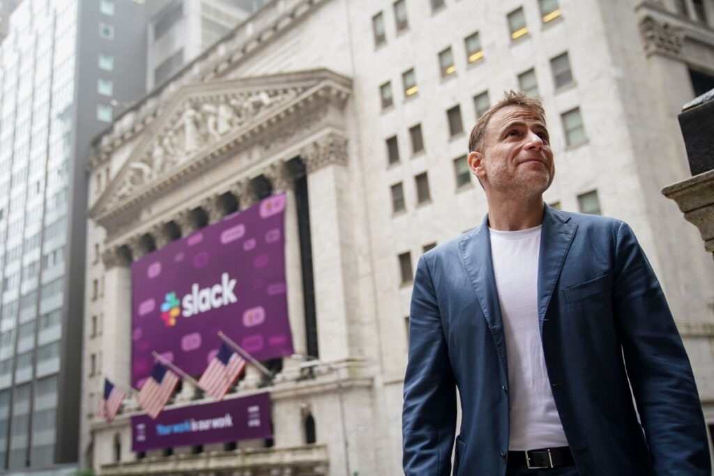 Daily Crunch: otra salida de la suite C de Salesforce: el director ejecutivo de Slack, Stewart Butterfield, dejará el cargo en enero