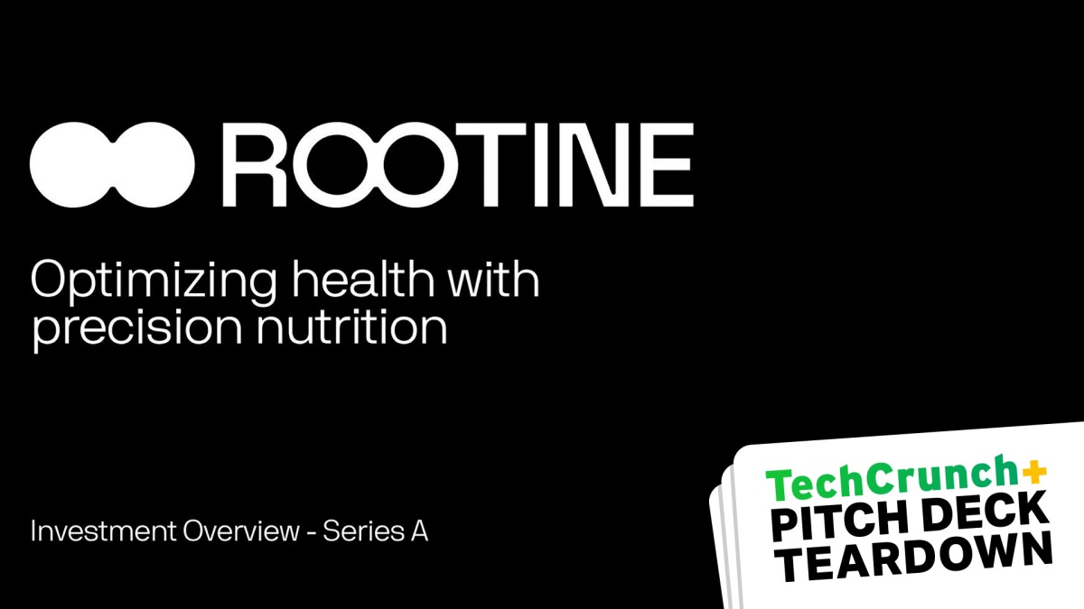 Desmontaje de la plataforma de lanzamiento: la plataforma Serie A de $ 10 millones de Rootine