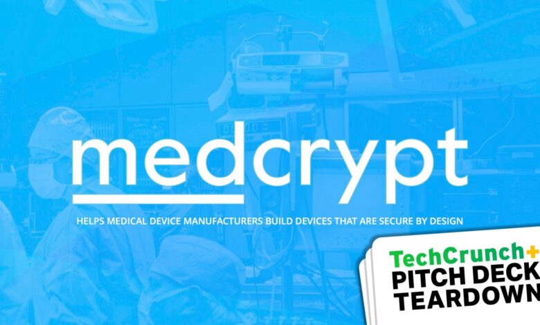 Desmontaje de la plataforma de lanzamiento: plataforma Serie B de $ 25 millones de MedCrypt
