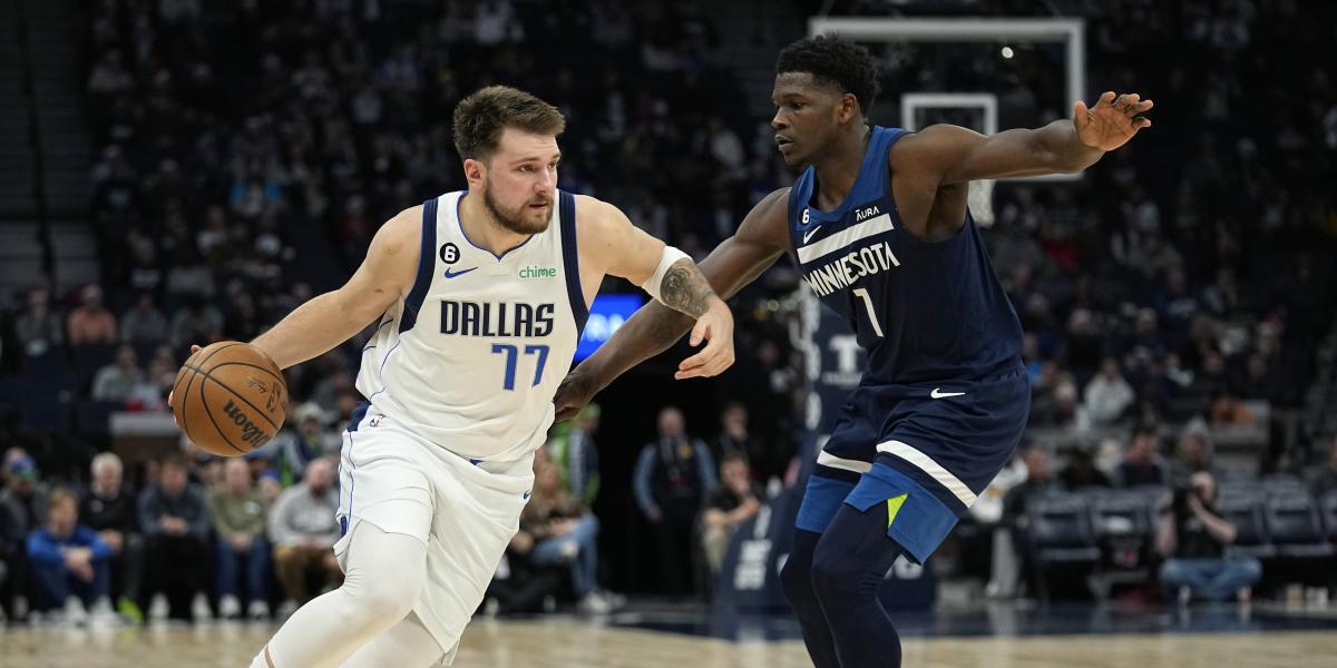 Doncic roza el triple-doble para vengarse de los Wolves
