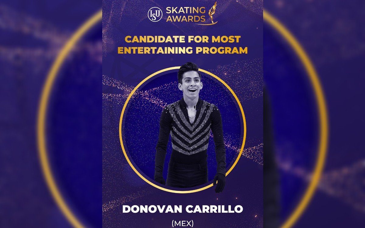 Donovan Carrillo, primer mexicano en ser nominado a los premios de la ISU