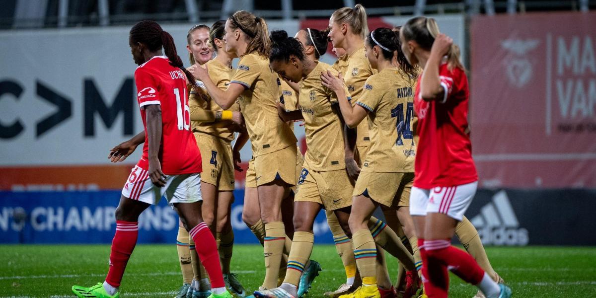 El 1×1 del Barça ante el Benfica