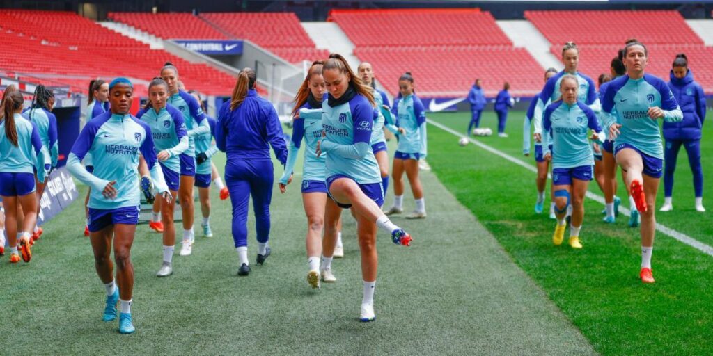 El Atlético, a pasar página de la goleada ante el Barça y a sobrevivir sin Ludmila