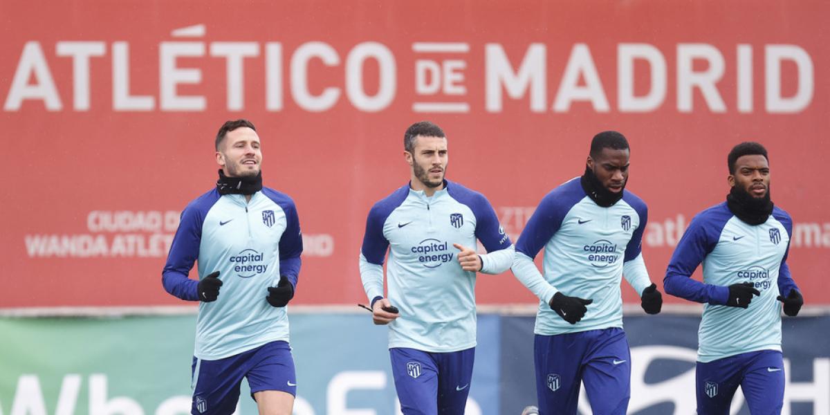 El Atlético cerró con dos 'altas' su segunda semana de trabajo
