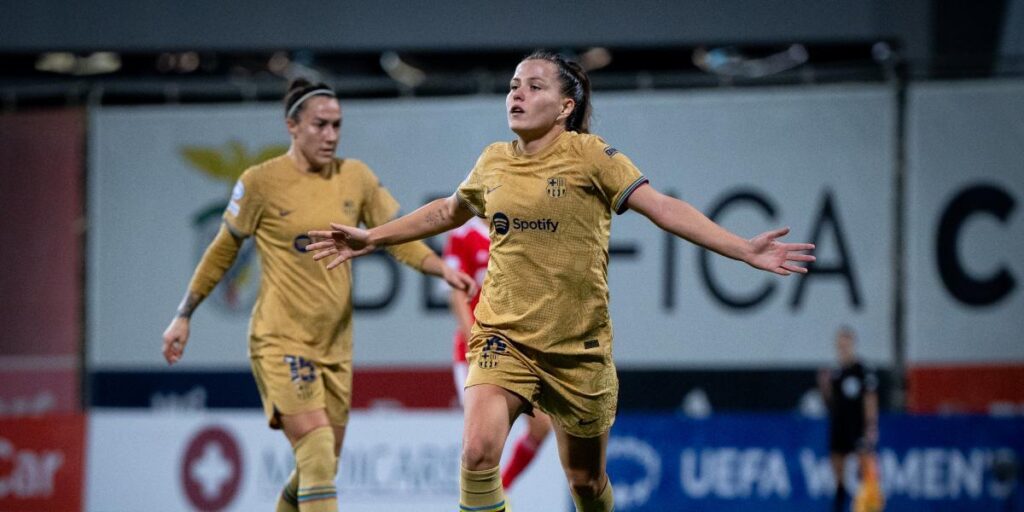 El Barça, a cuartos goleando al Benfica, pero concediendo demasiado