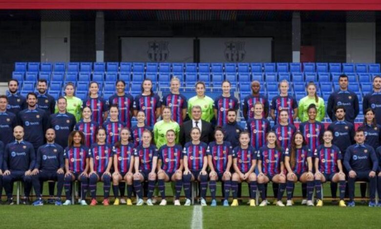 El Barça femenino ya tiene la foto oficial de la temporada