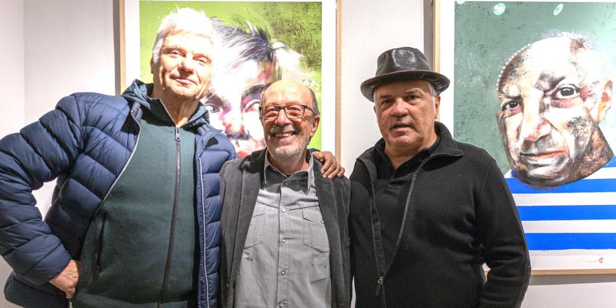 El arte de Carles Graell reúne a Tricicle y Bassat en la exposición 'Humanity'